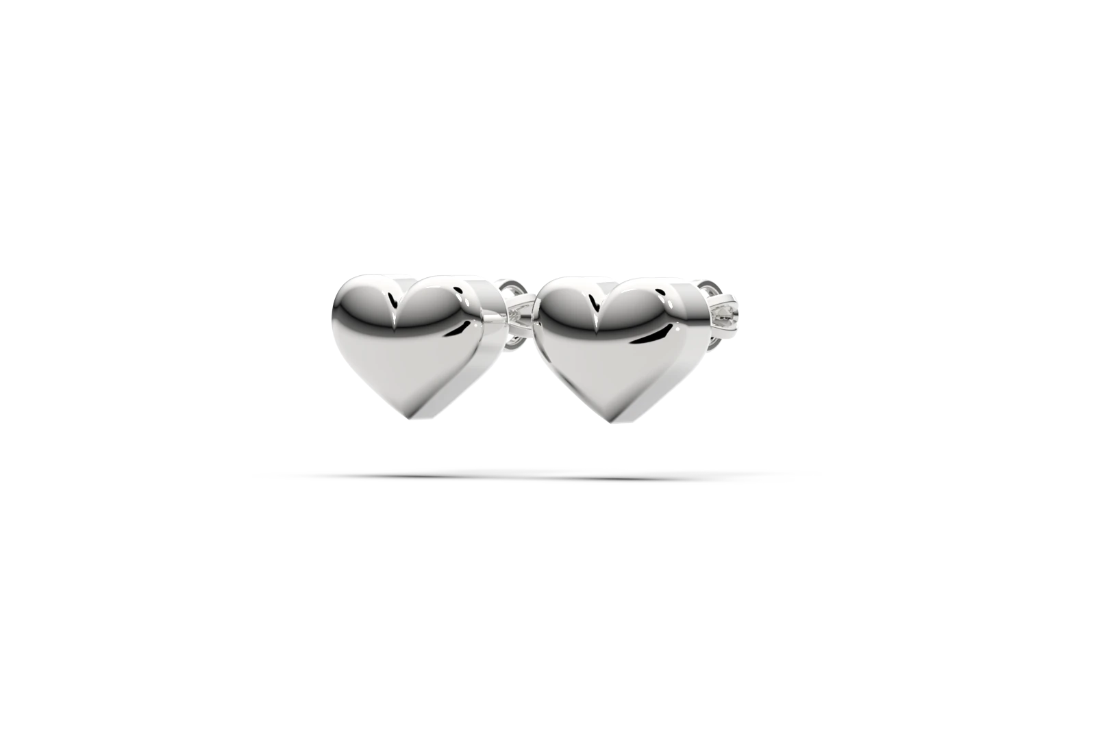 Earrings E-08 DeLoire, white gold