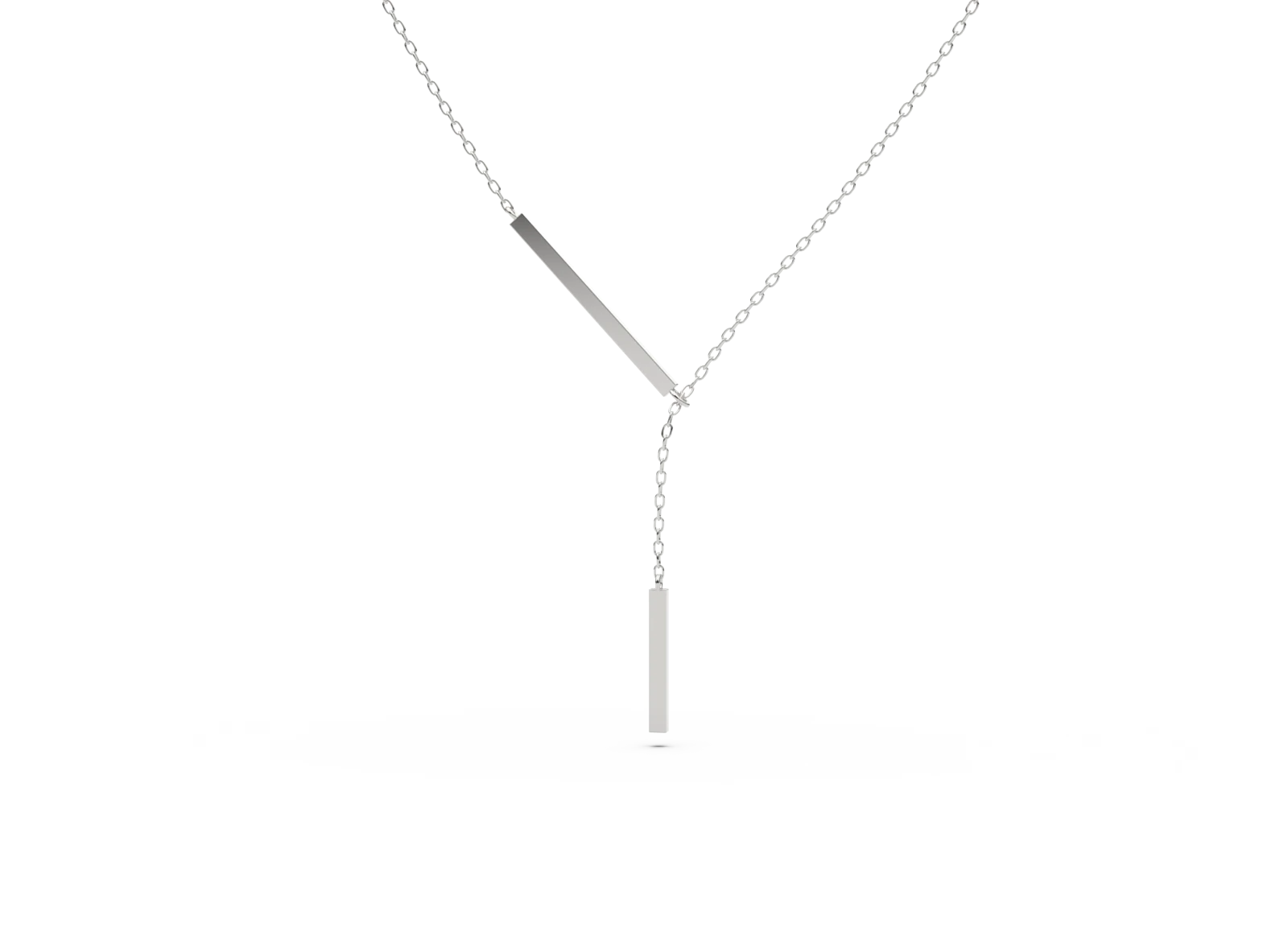 Anhänger L-13 DeLoire, Weißgold