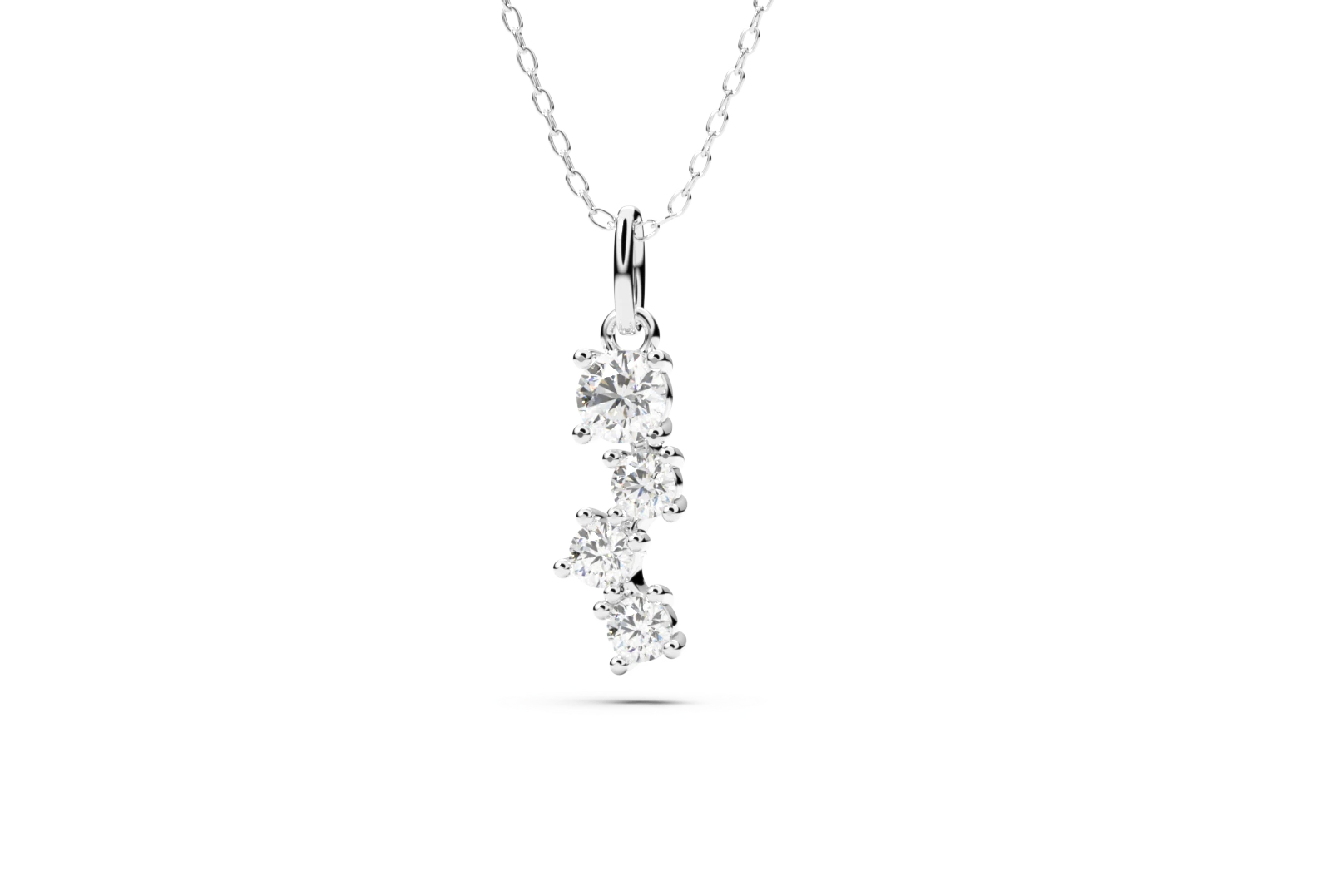 L-21 pendant DeLoire, white gold