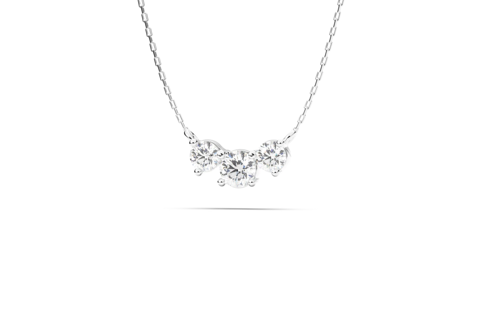 Pendant L-25 DeLoire, white gold