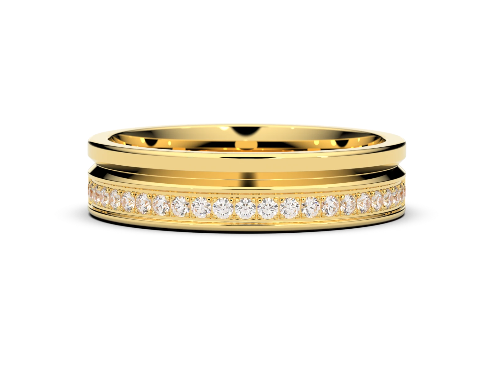Women's wedding ring SN-04 DeLoire, yellow gold