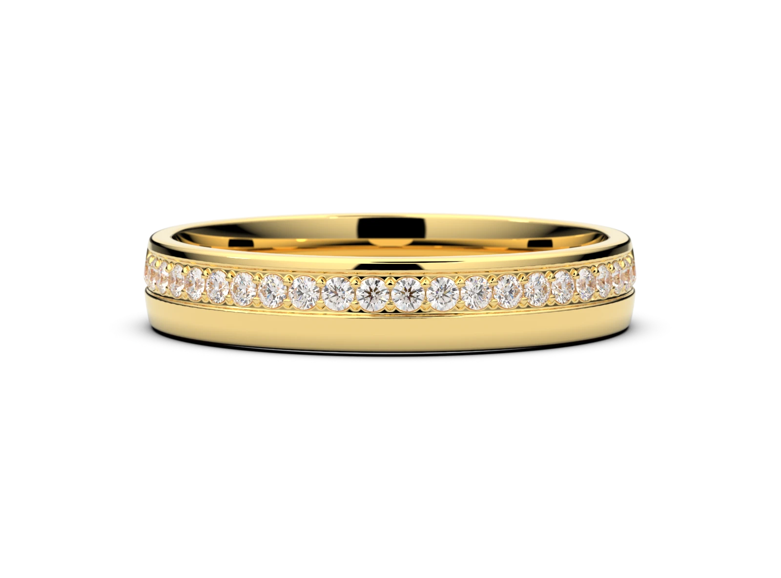 Women's wedding ring SN-05 DeLoire, yellow gold