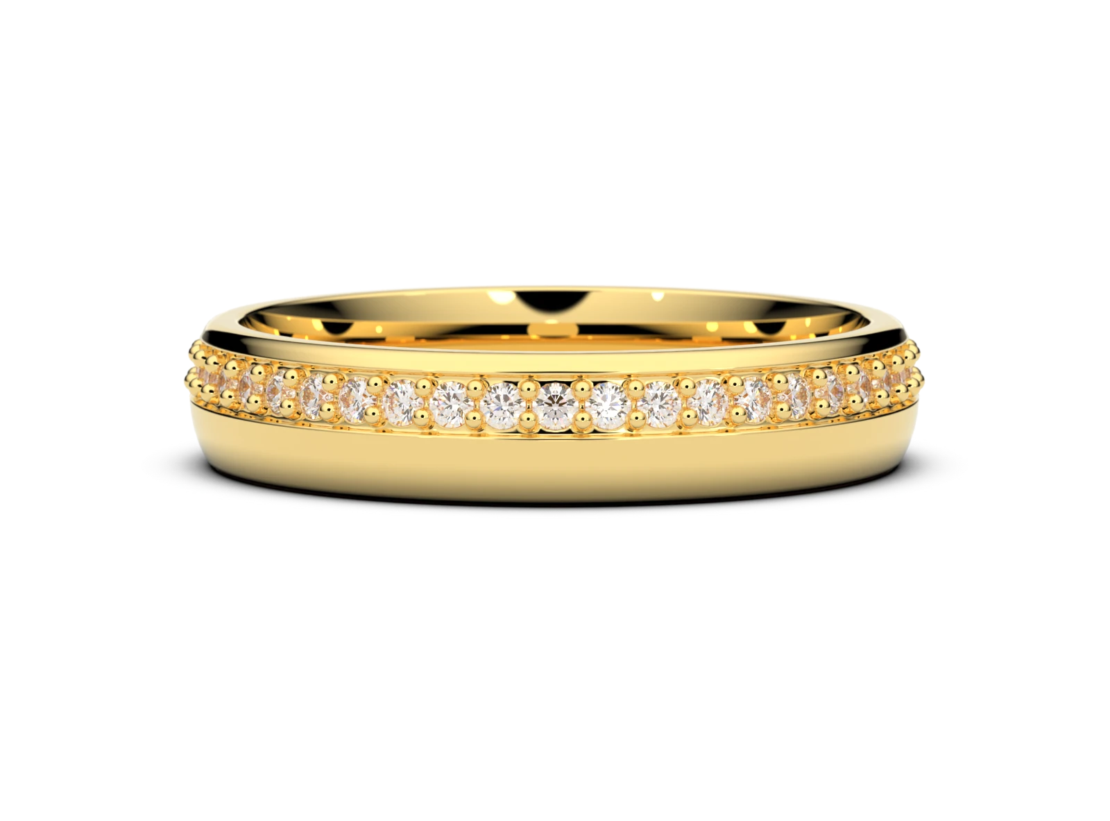 Women's wedding ring SN-06 DeLoire, yellow gold