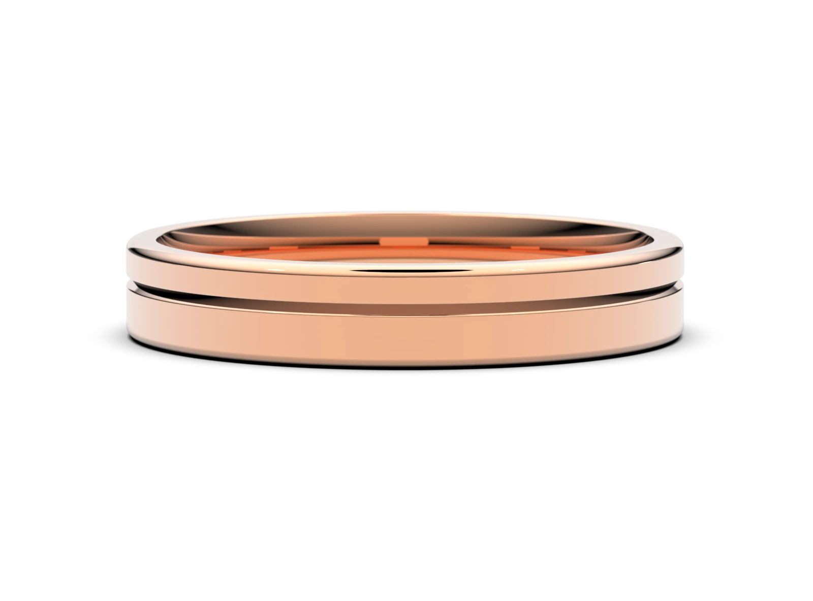 Herren-Trauring SN-07 DeLoire, Roségold