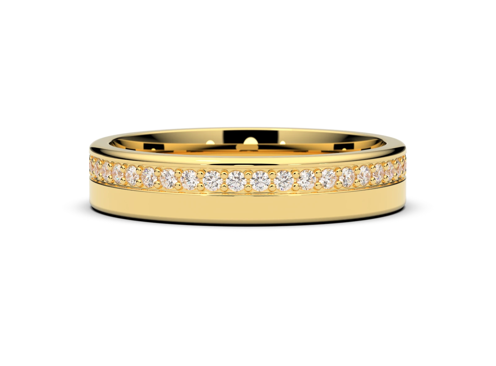 Women's wedding ring SN-07 DeLoire, yellow gold