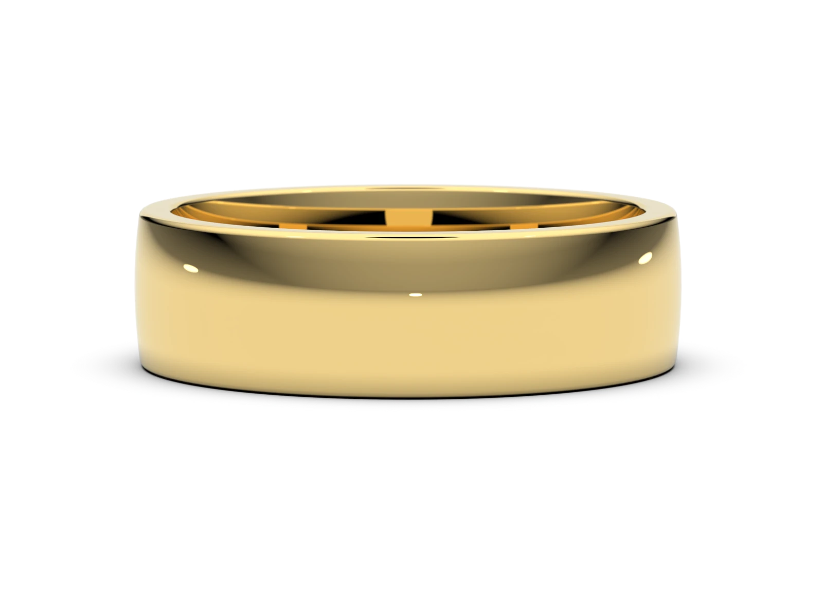 Men's wedding ring SN-09 DeLoire, yellow gold
