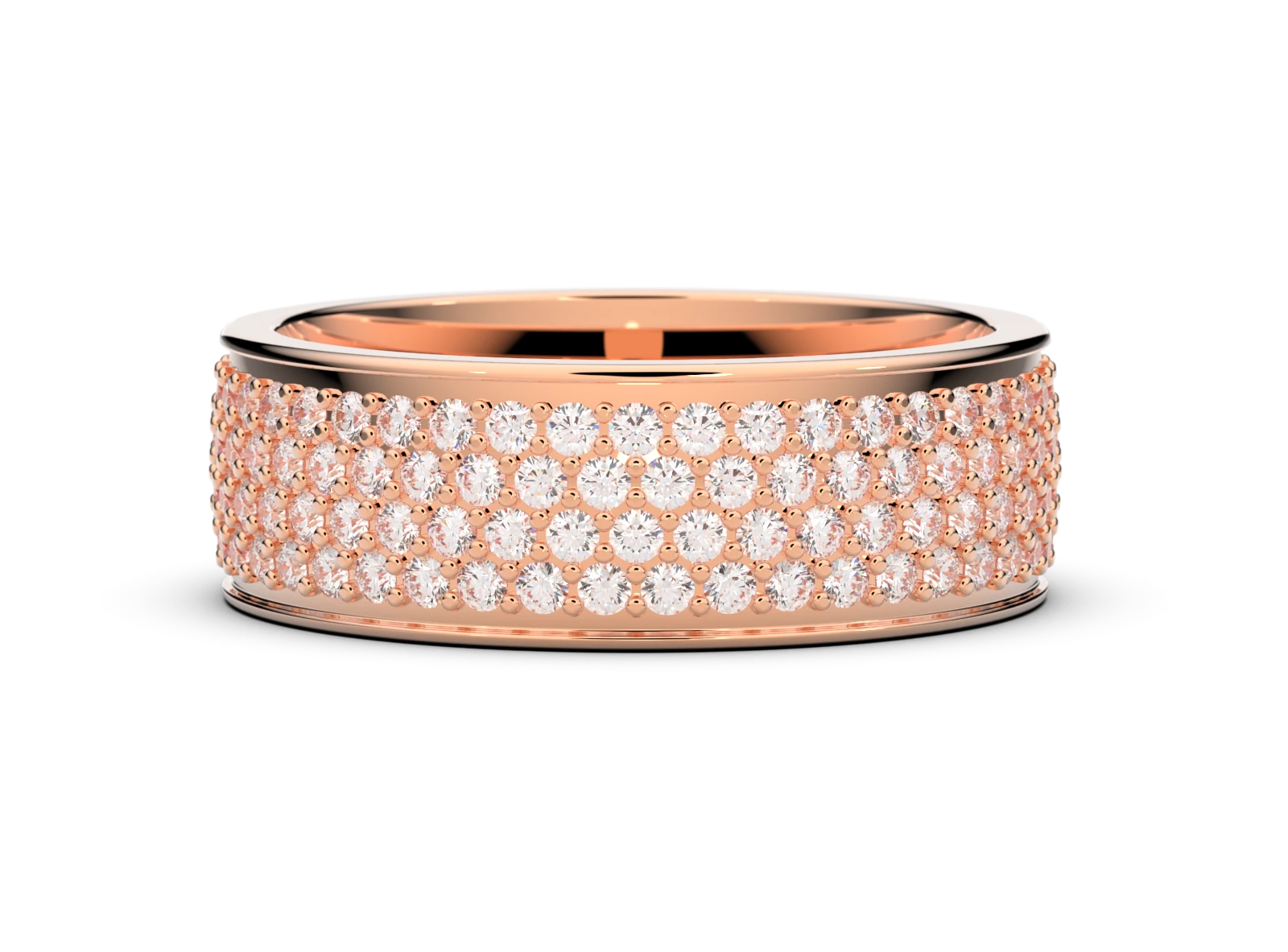 Damen-Trauring SN-09 DeLoire, Roségold