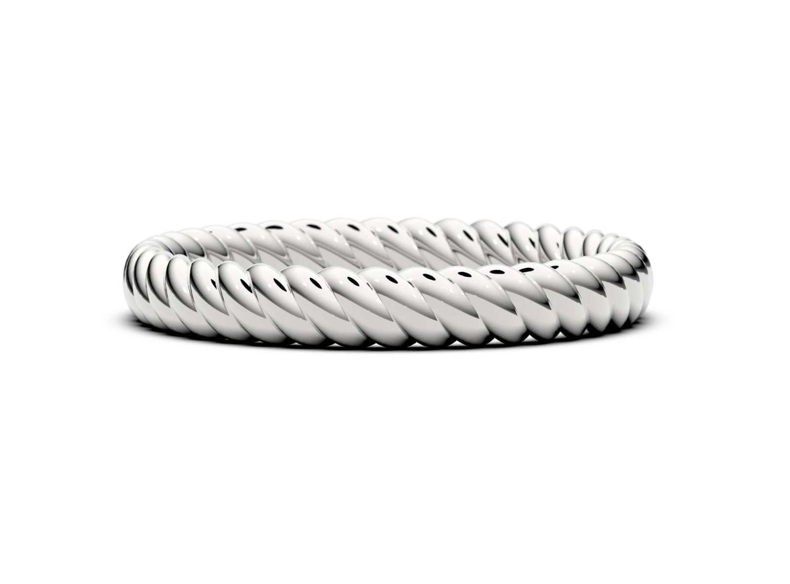Women's wedding ring SN-10 DeLoire, white gold