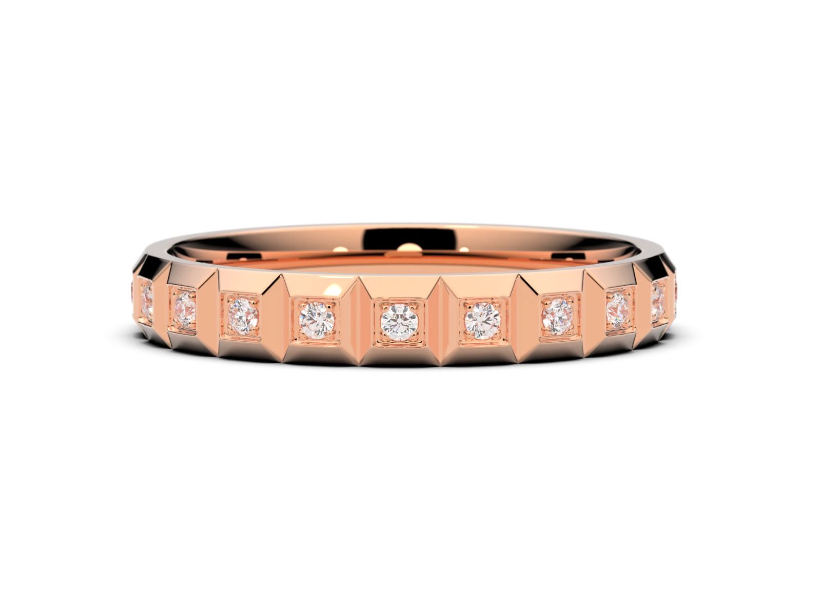 Damen-Trauring SN-11 DeLoire, Roségold