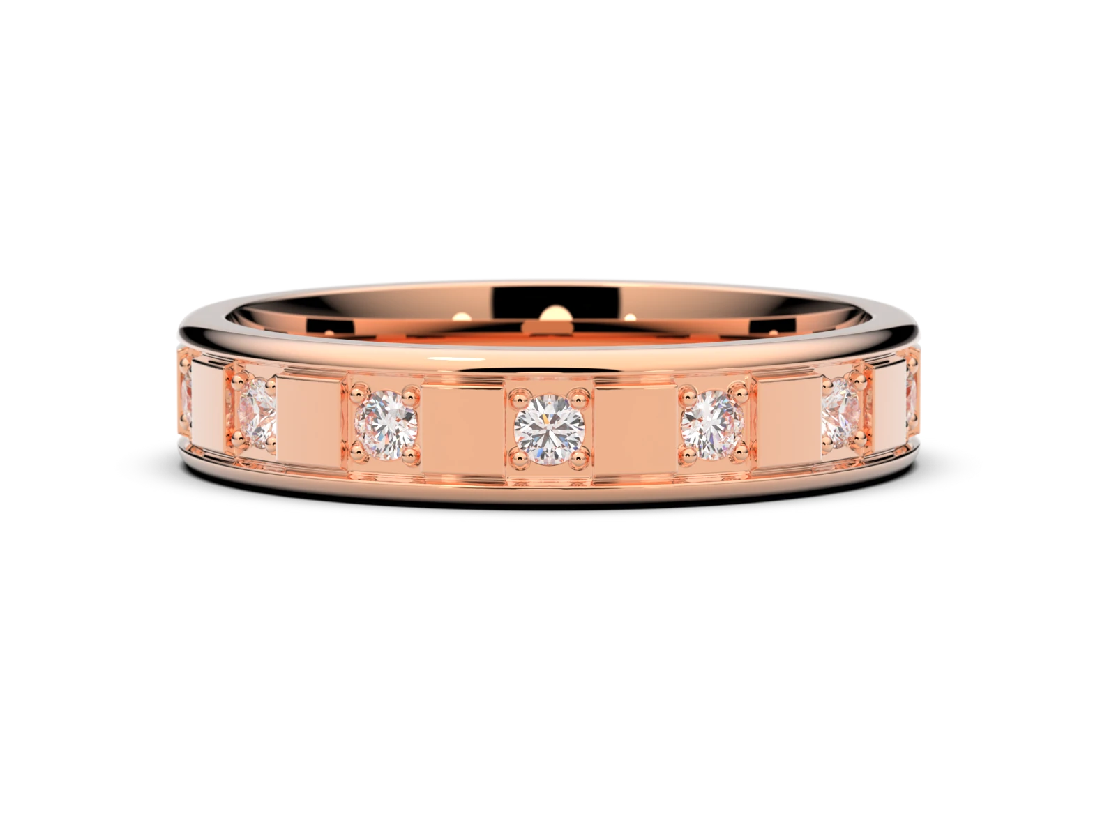 Damen-Trauring SN-12 DeLoire, Roségold