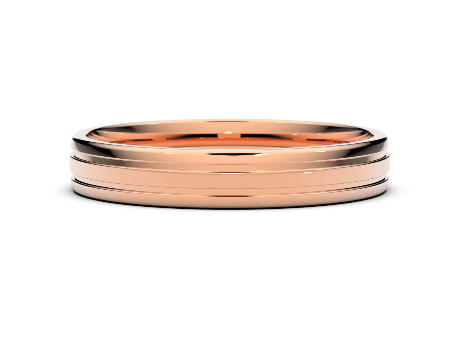 Herren-Trauring SN-15 DeLoire, Roségold