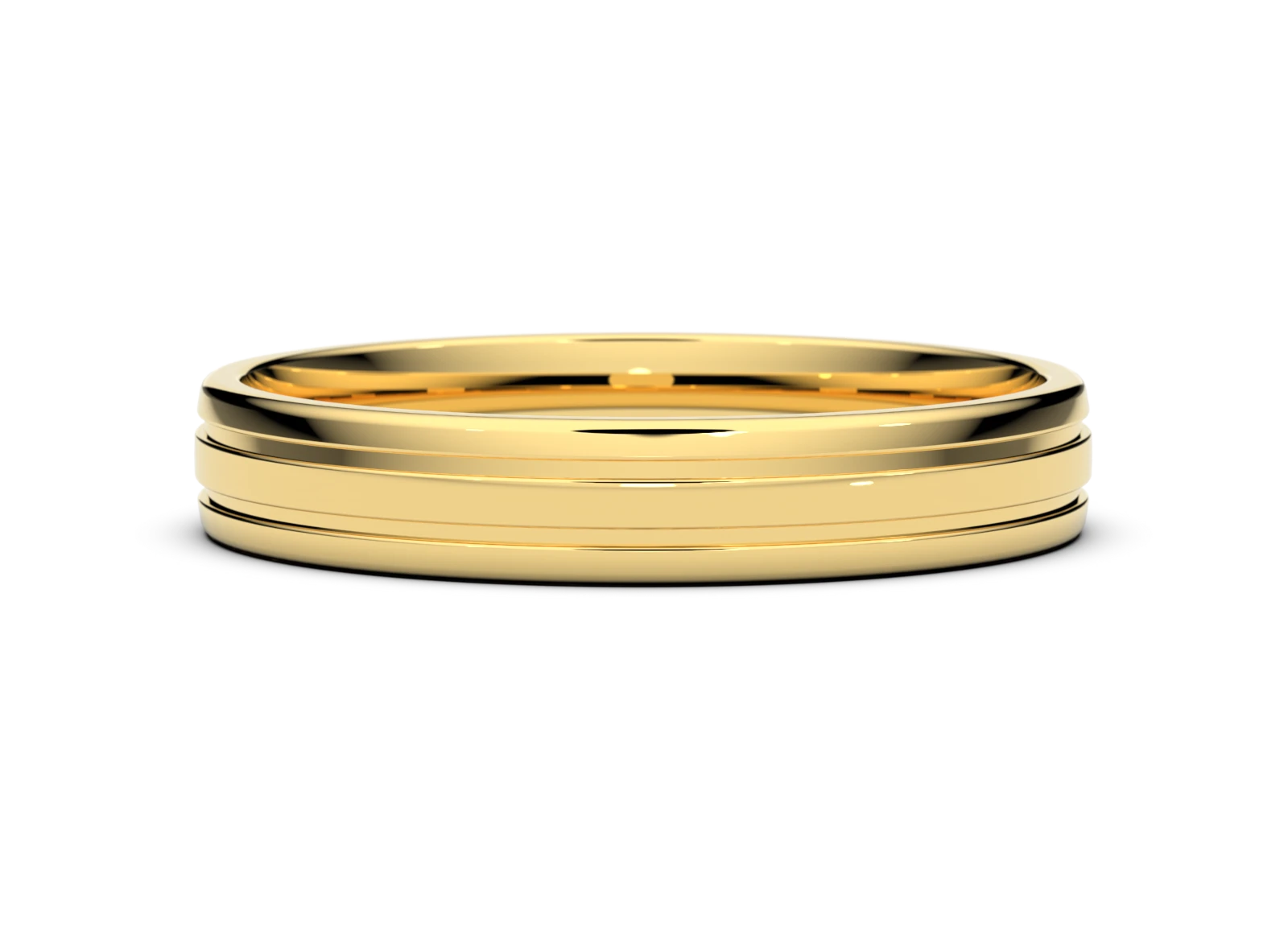 Herren-Trauring SN-15 DeLoire, Gelbgold
