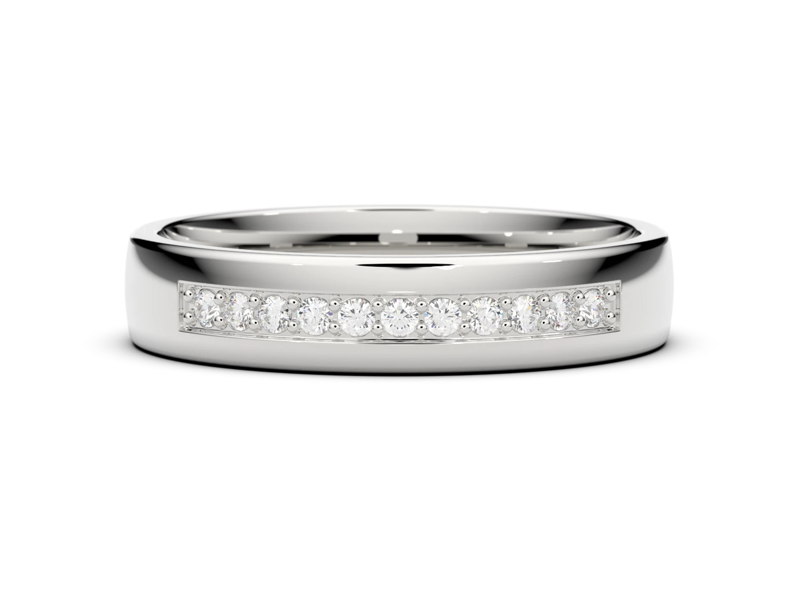 Women's wedding ring SN-15 DeLoire, white gold