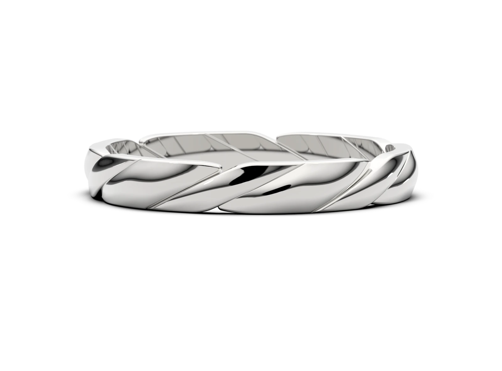 Herren-Ehering SN-56 DeLoire, Weißgold