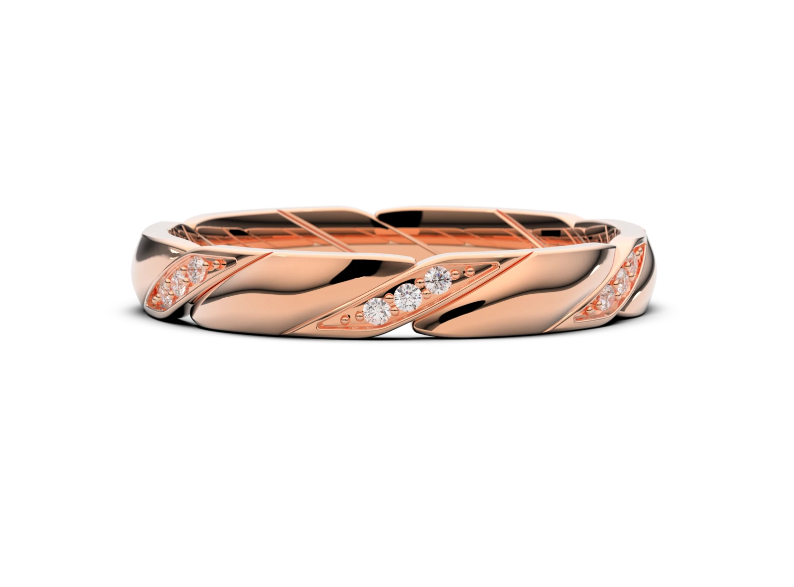 Damen-Trauring SN-56 DeLoire, Roségold