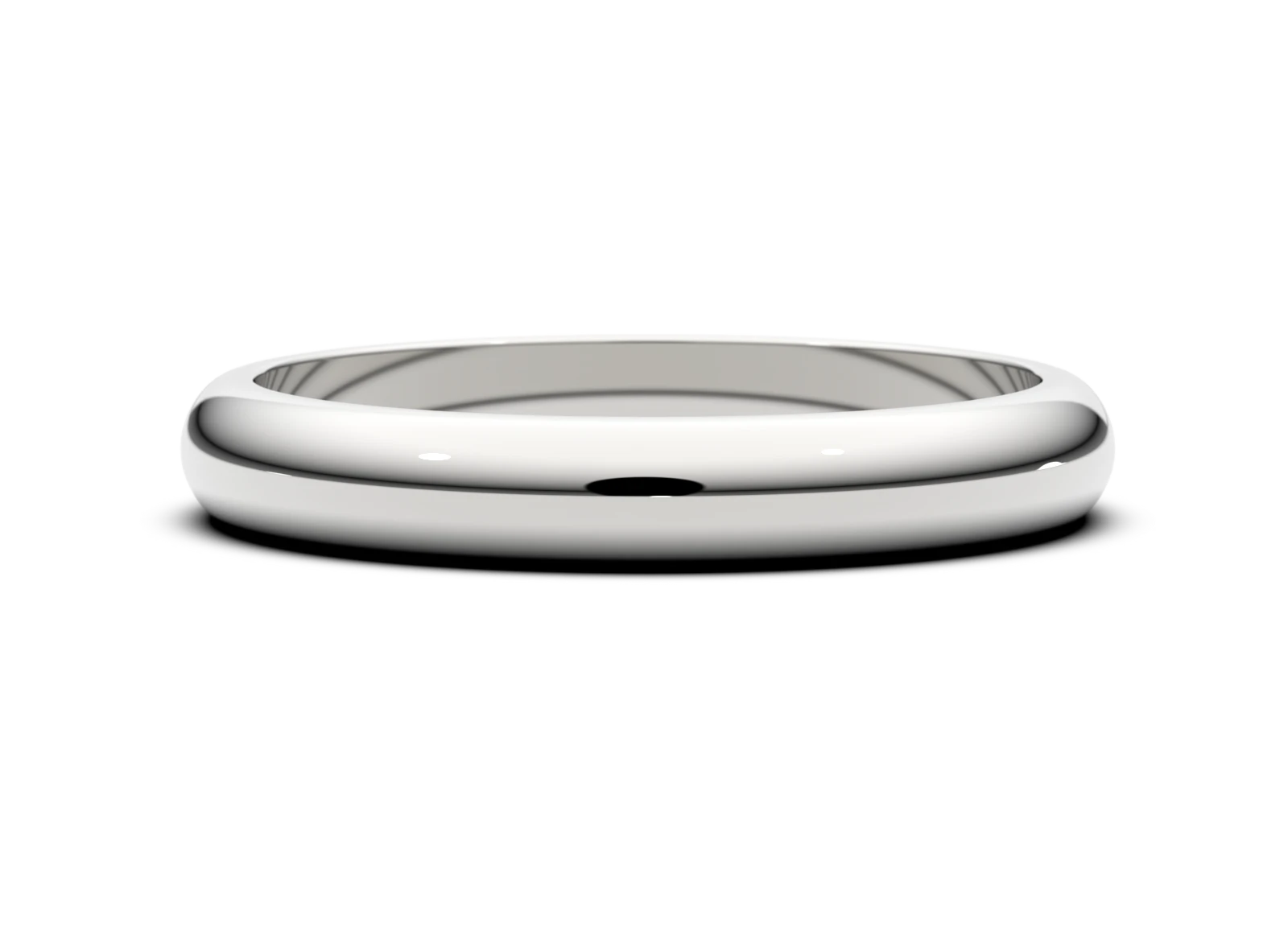 Men's wedding ring SN-59 DeLoire, white gold