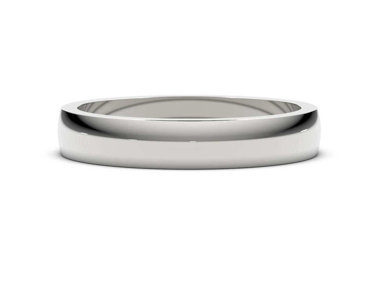 Men's wedding ring SN-60 DeLoire, white gold