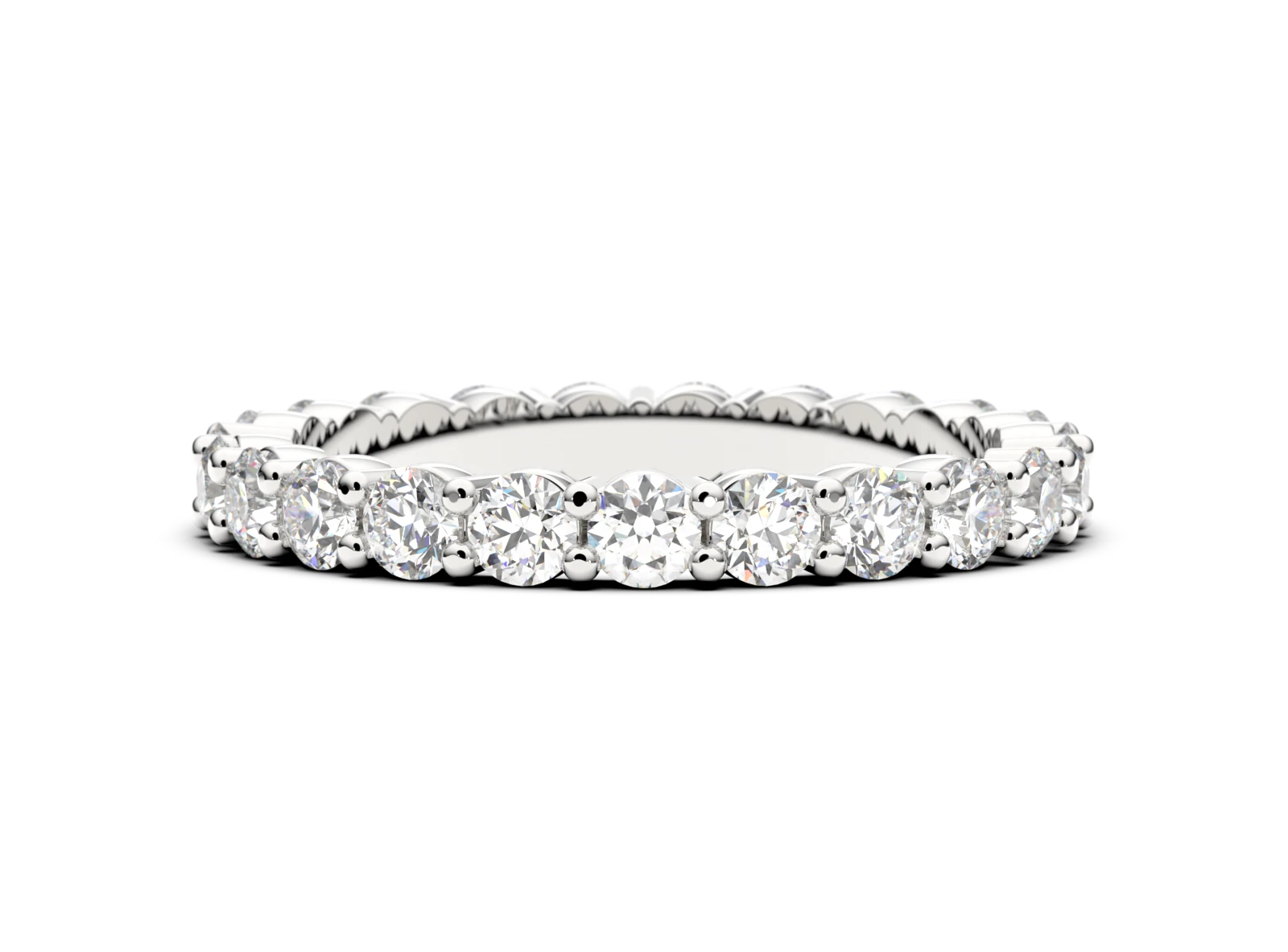Women's wedding ring SN-60 DeLoire, white gold