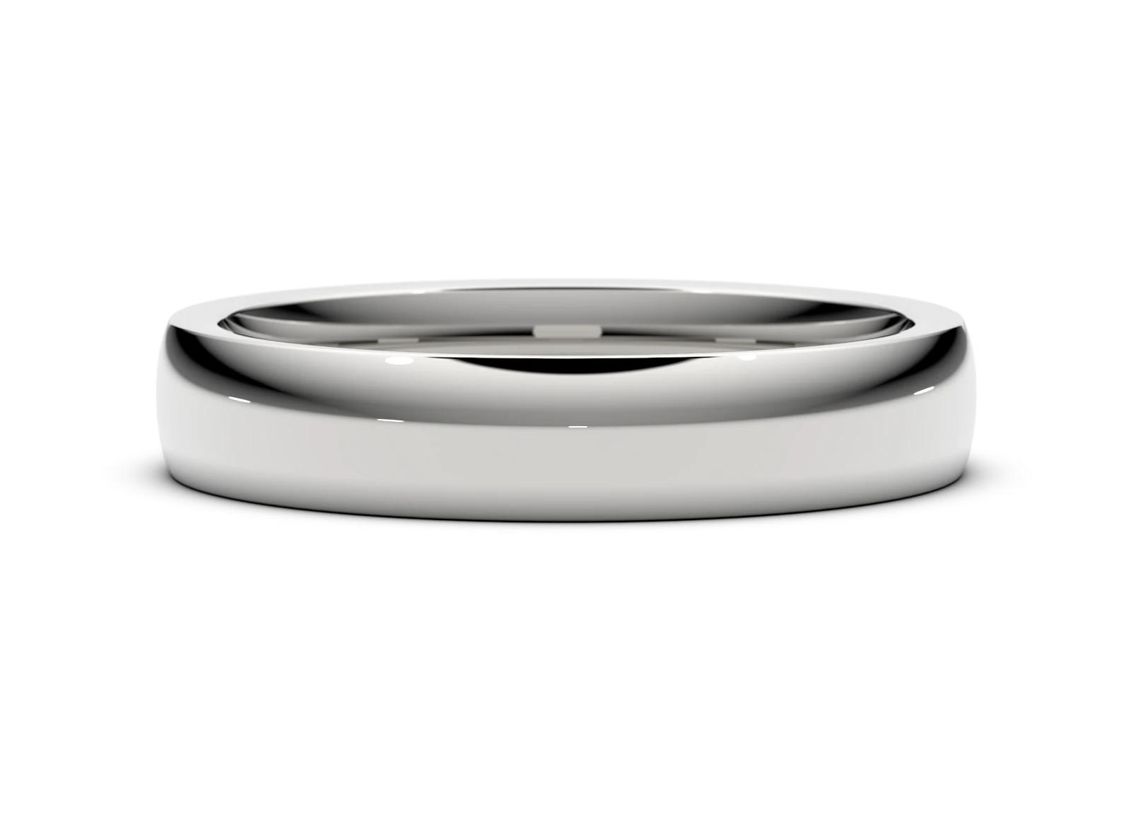Men's wedding ring SN-63 DeLoire, white gold