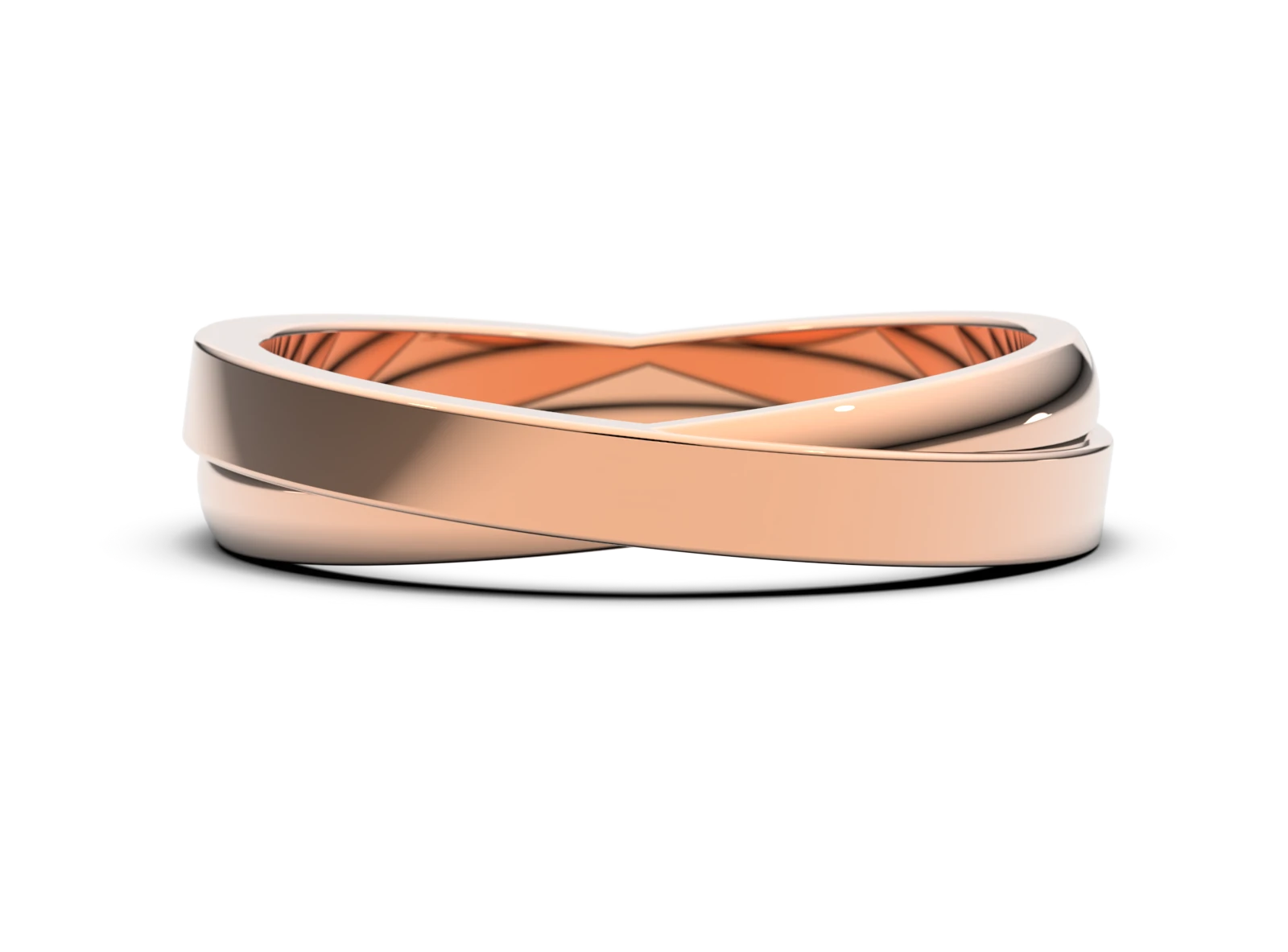 Herren-Ehering SN-65 DeLoire, Roségold