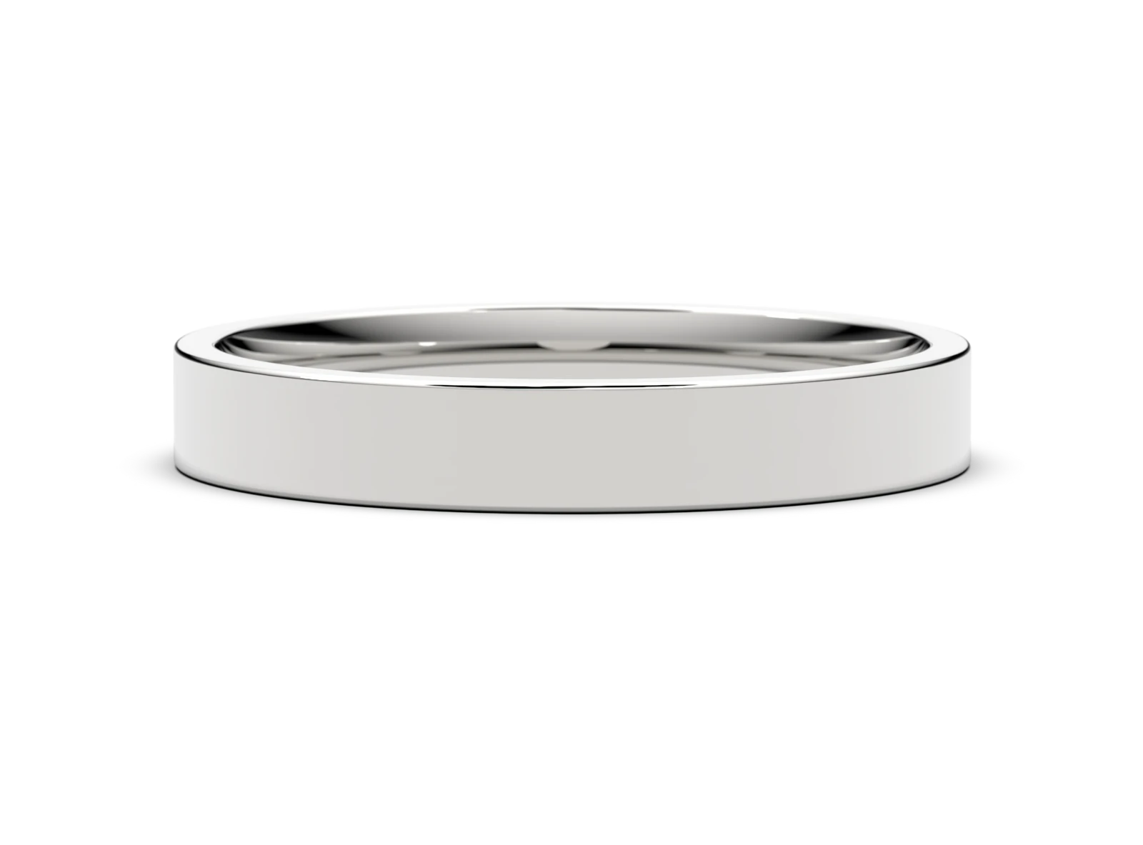 Men's wedding ring SN-68 DeLoire, white gold