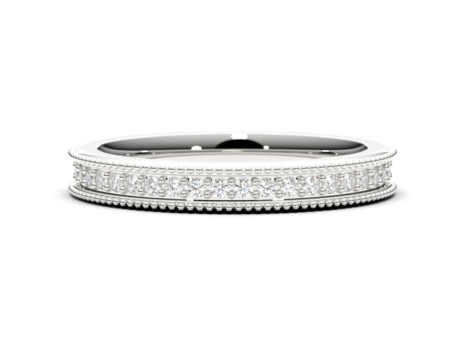 Women's wedding ring SN-69 DeLoire, white gold