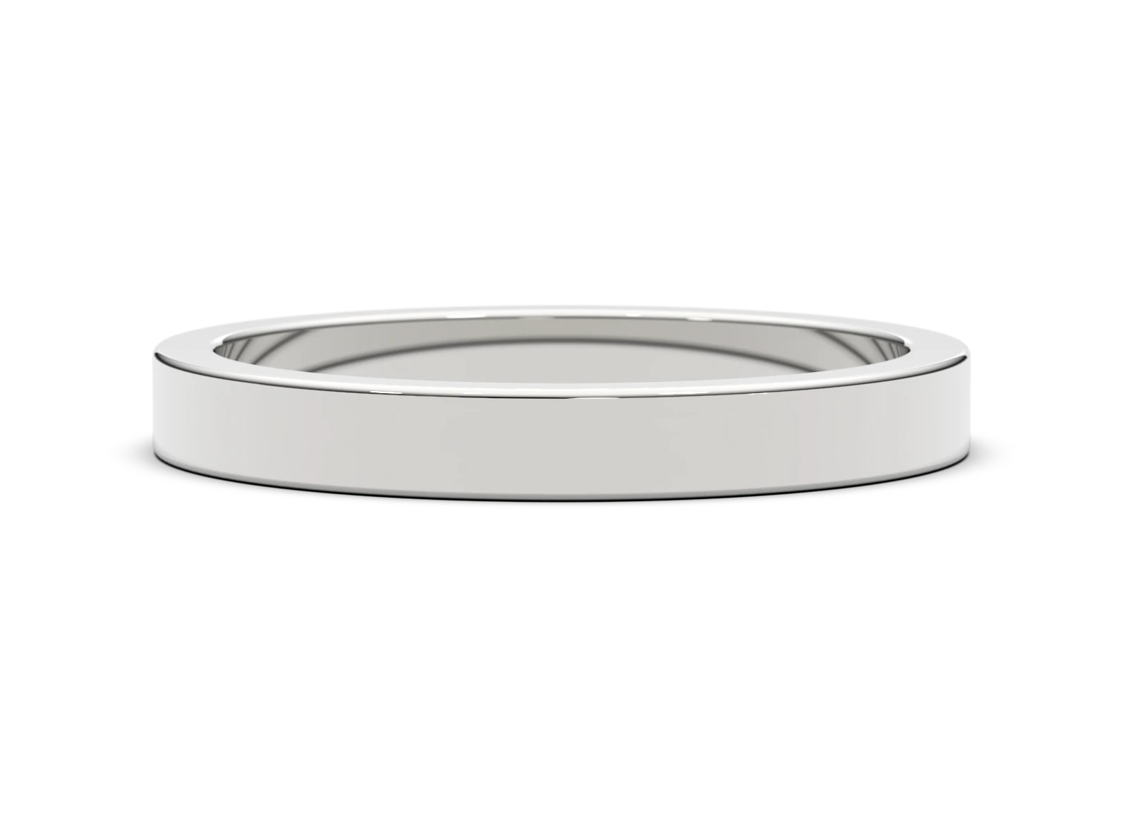 Men's wedding ring SN-70 DeLoire, white gold