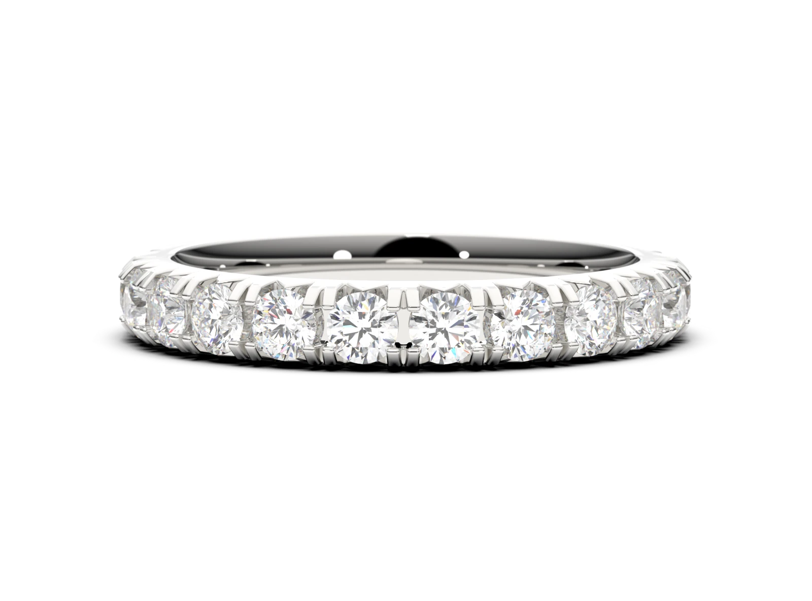 Women's wedding ring SN-71 DeLoire, white gold