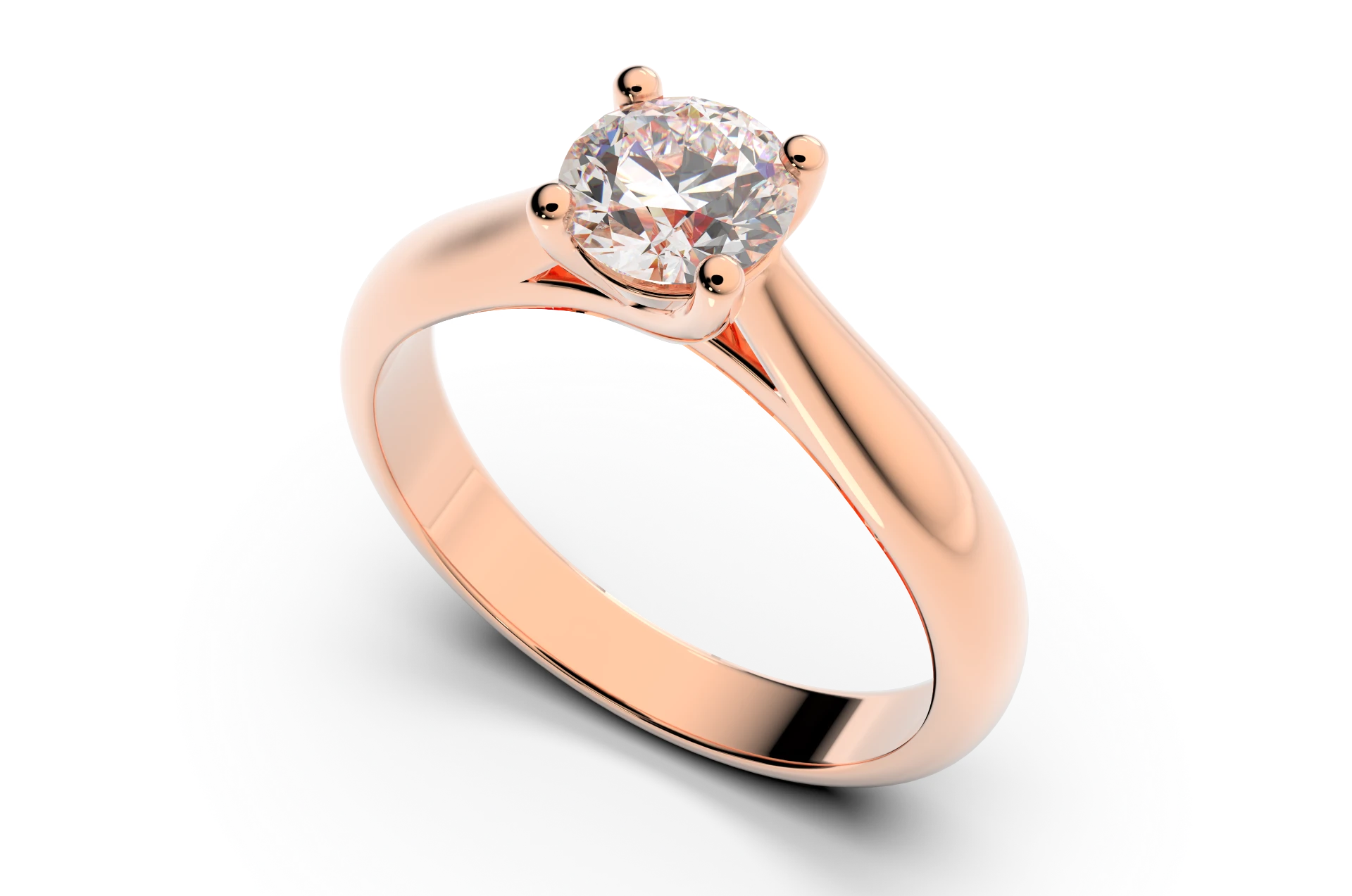 Verlobungsring Z-09 DeLoire, Roségold