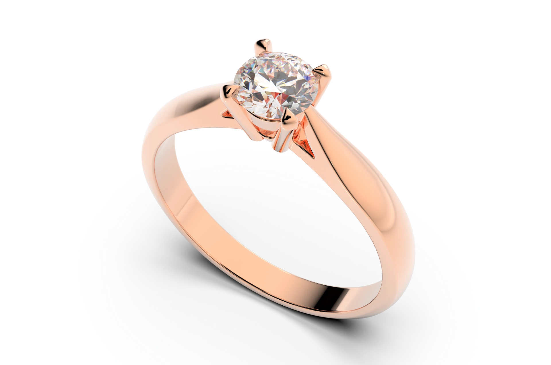 Verlobungsring Z-12 DeLoire, Roségold