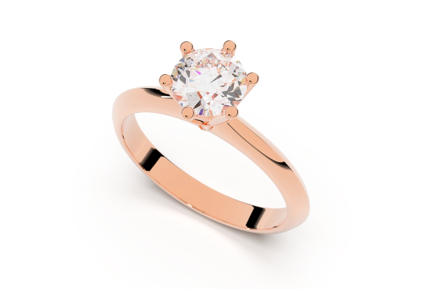 Verlobungsring Z-17 DeLoire, Roségold