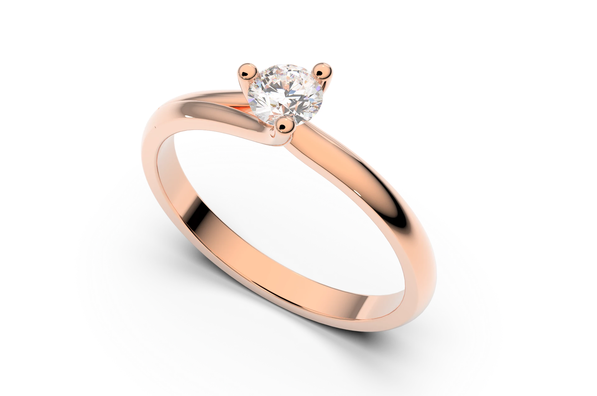 Verlobungsring Z-19 DeLoire, Roségold