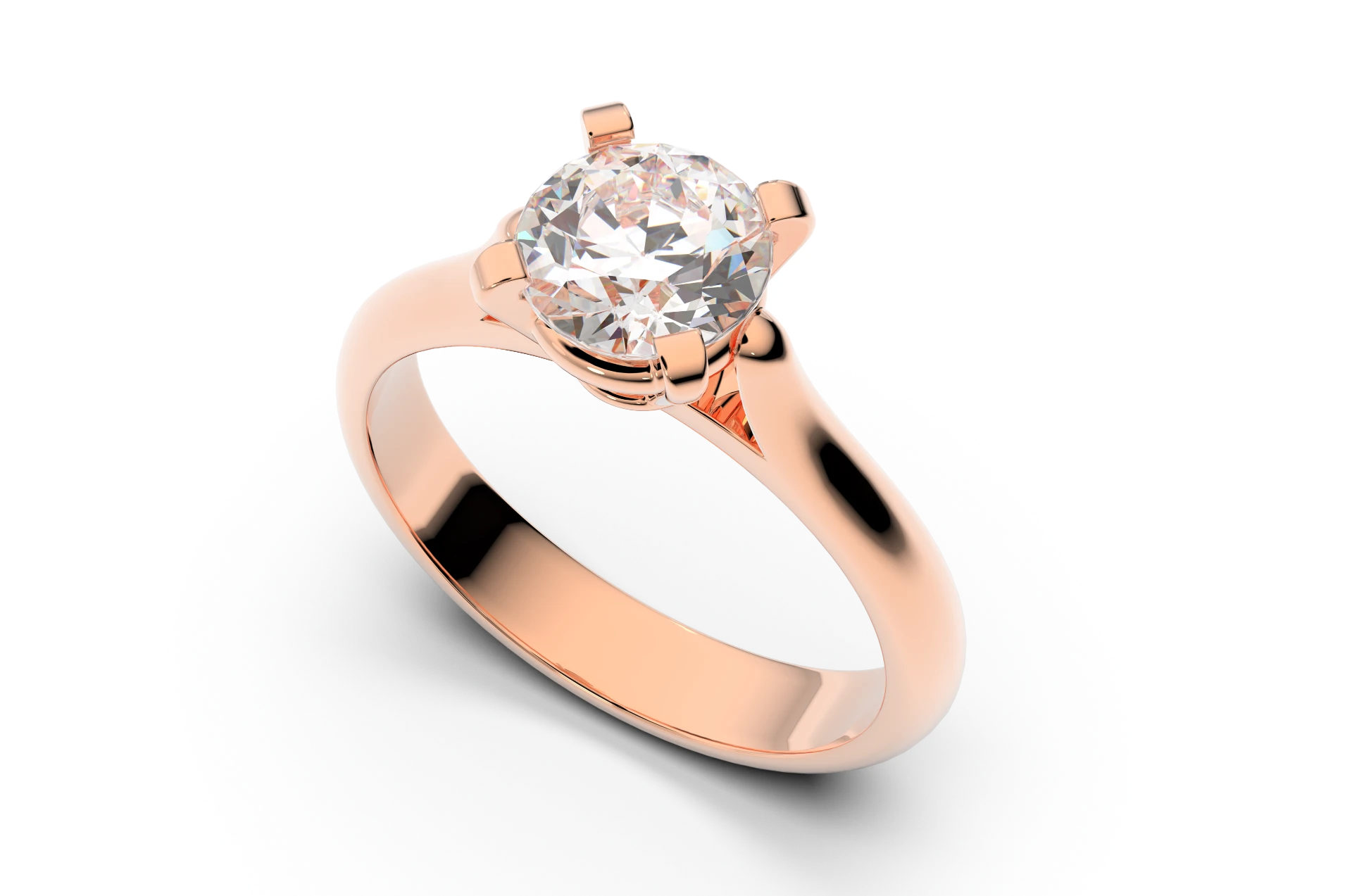 Verlobungsring Z-26 DeLoire, Roségold