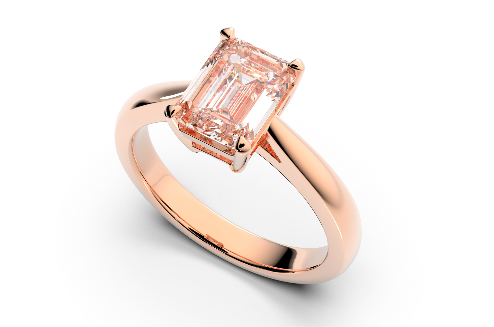 Verlobungsring Z-28 DeLoire, Roségold